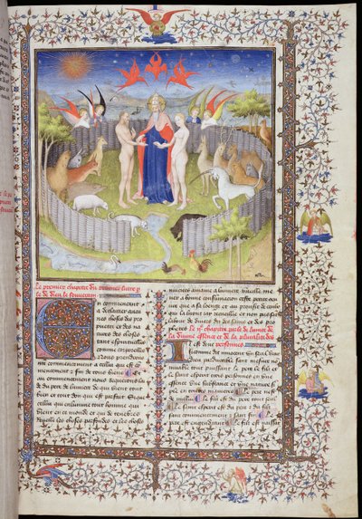 The Marriage of Adam and Eve from 